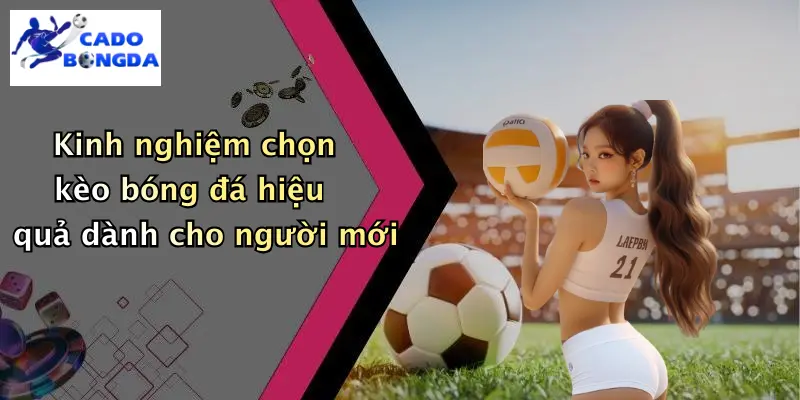 Kinh nghiệm chọn kèo bóng đá hiệu quả dành cho người mới