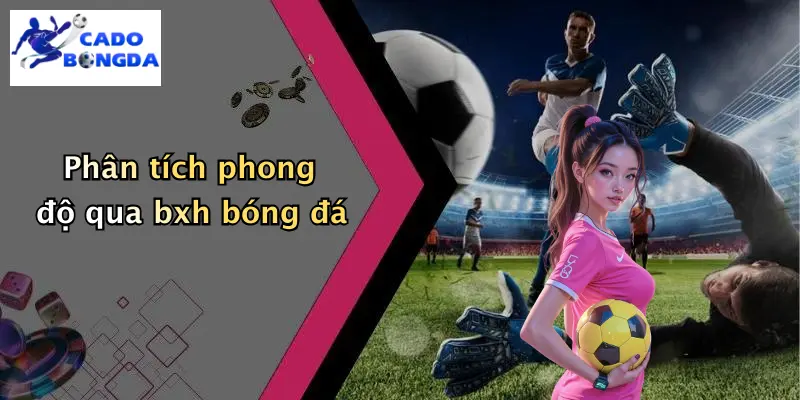 Phân tích phong độ qua bxh bóng đá