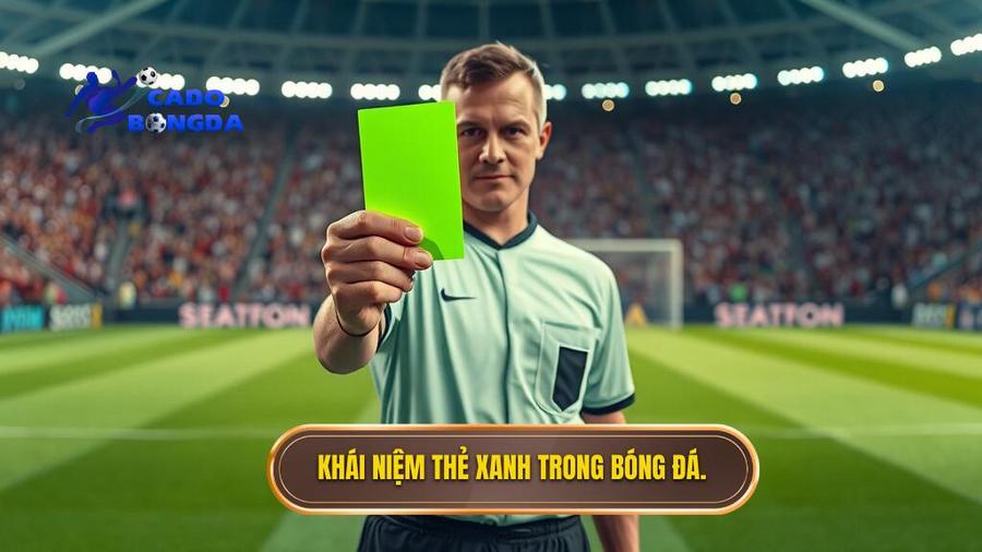 Khái niệm thẻ xanh trong bóng đá.