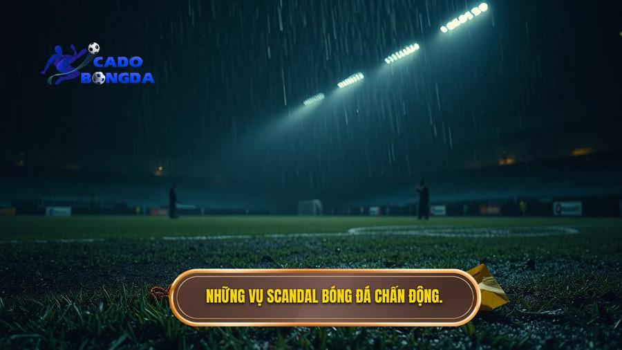 Những vụ scandal bóng đá chấn động.