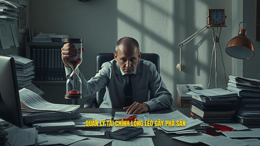 Quản lý tài chính lỏng lẻo - Nguyên nhân gây phá sản